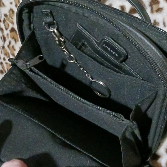 Rosseti Black Multi Compartment Crossbody Bag - Picture 14 of 16